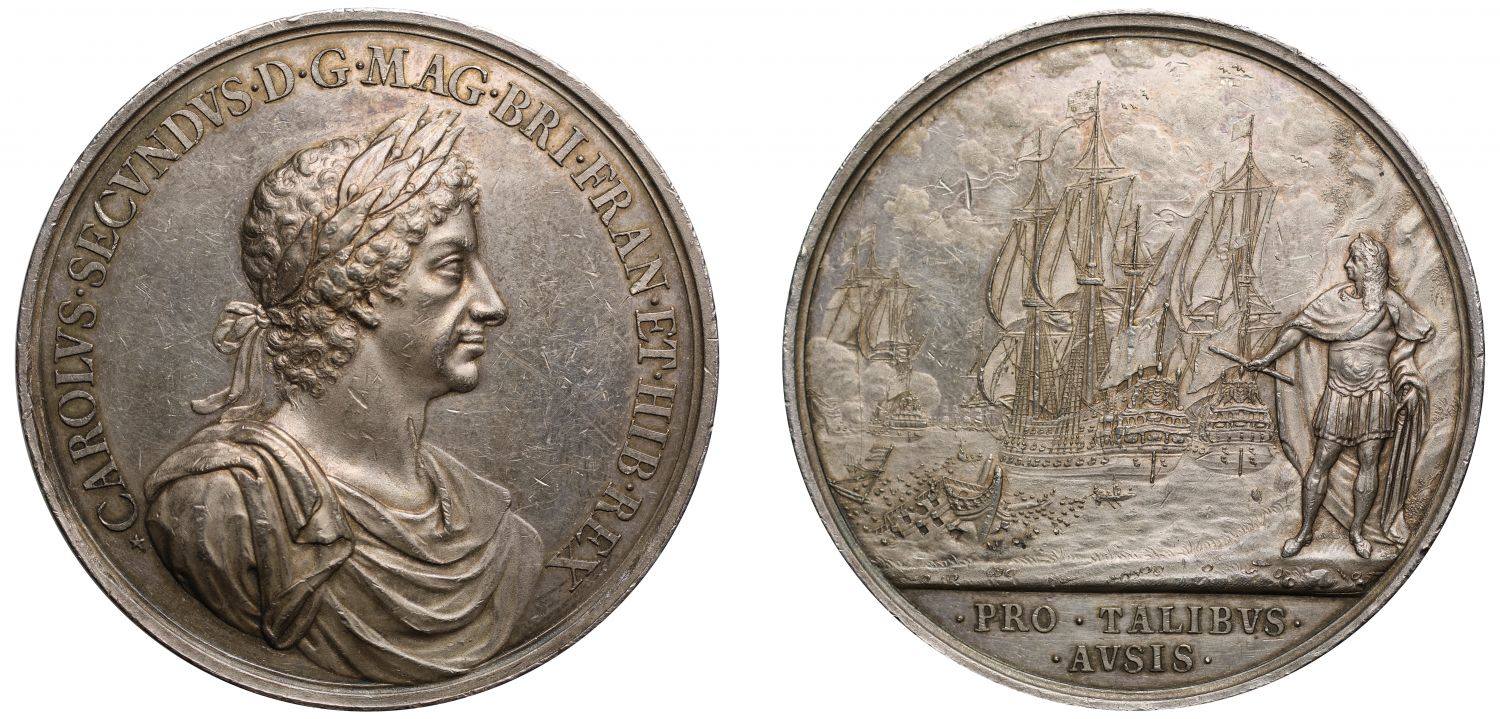 Charles II, Naval Victory against Holland, 1665.