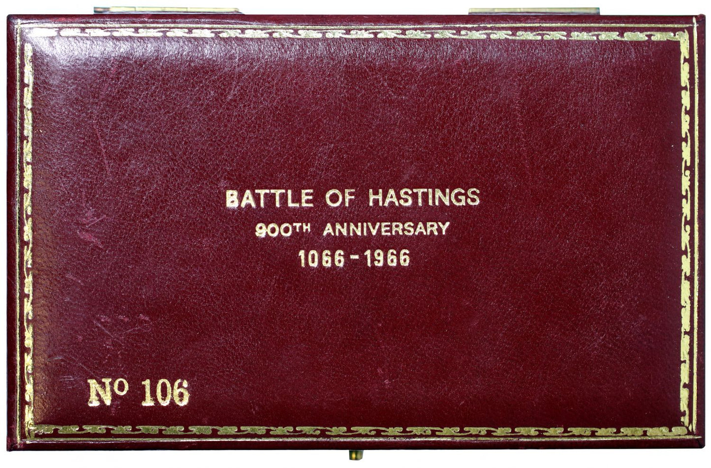 Battle of Hastings 900th Anniversary, two-medal gold Set, 1966.