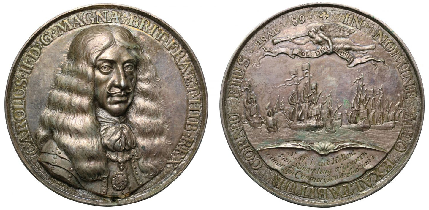 Charles II, Embarkation at Scheveningen, June 2 1660.