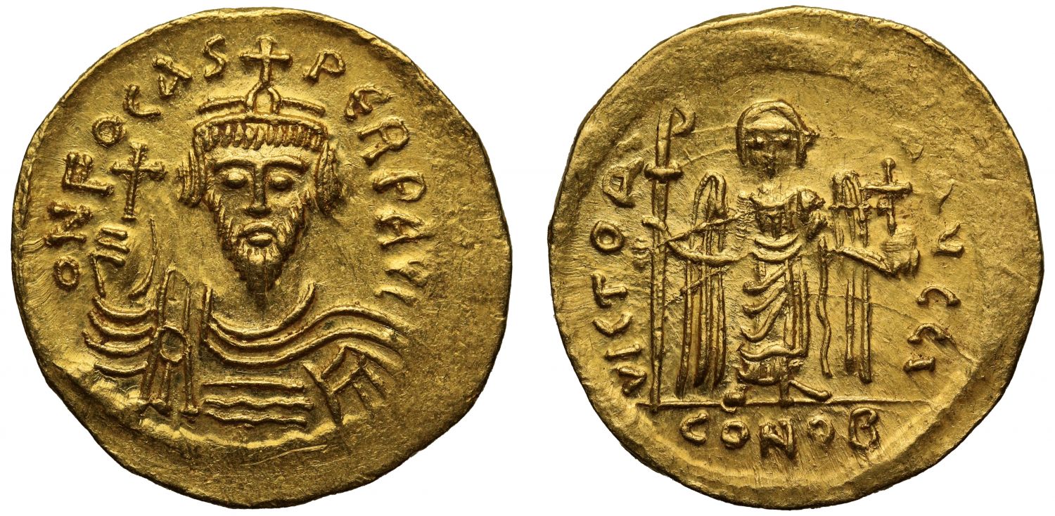 Focas, gold Solidus.