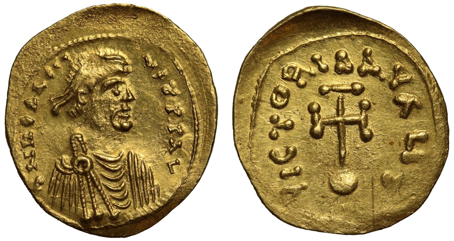 Heraclius, gold Semissis.