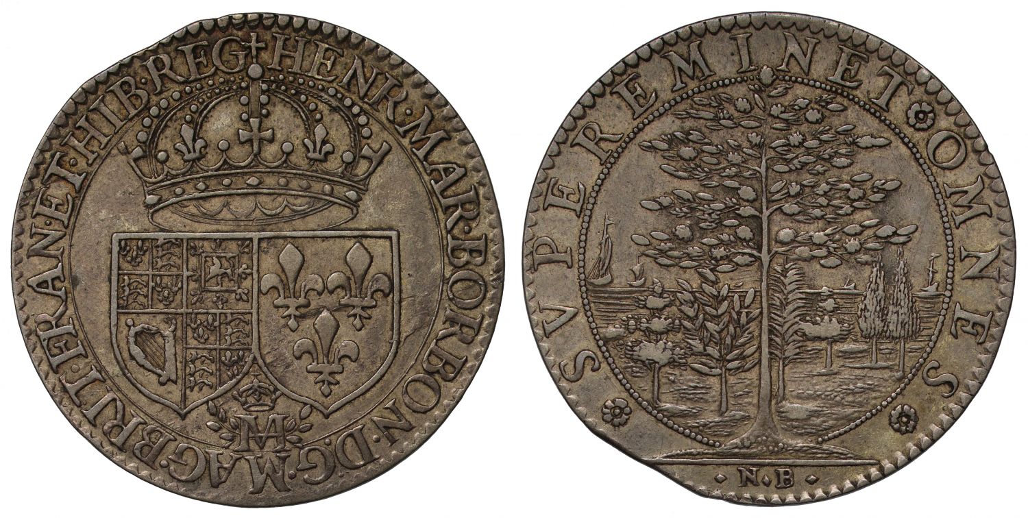 Tribute to Henrietta Maria, 1625.
