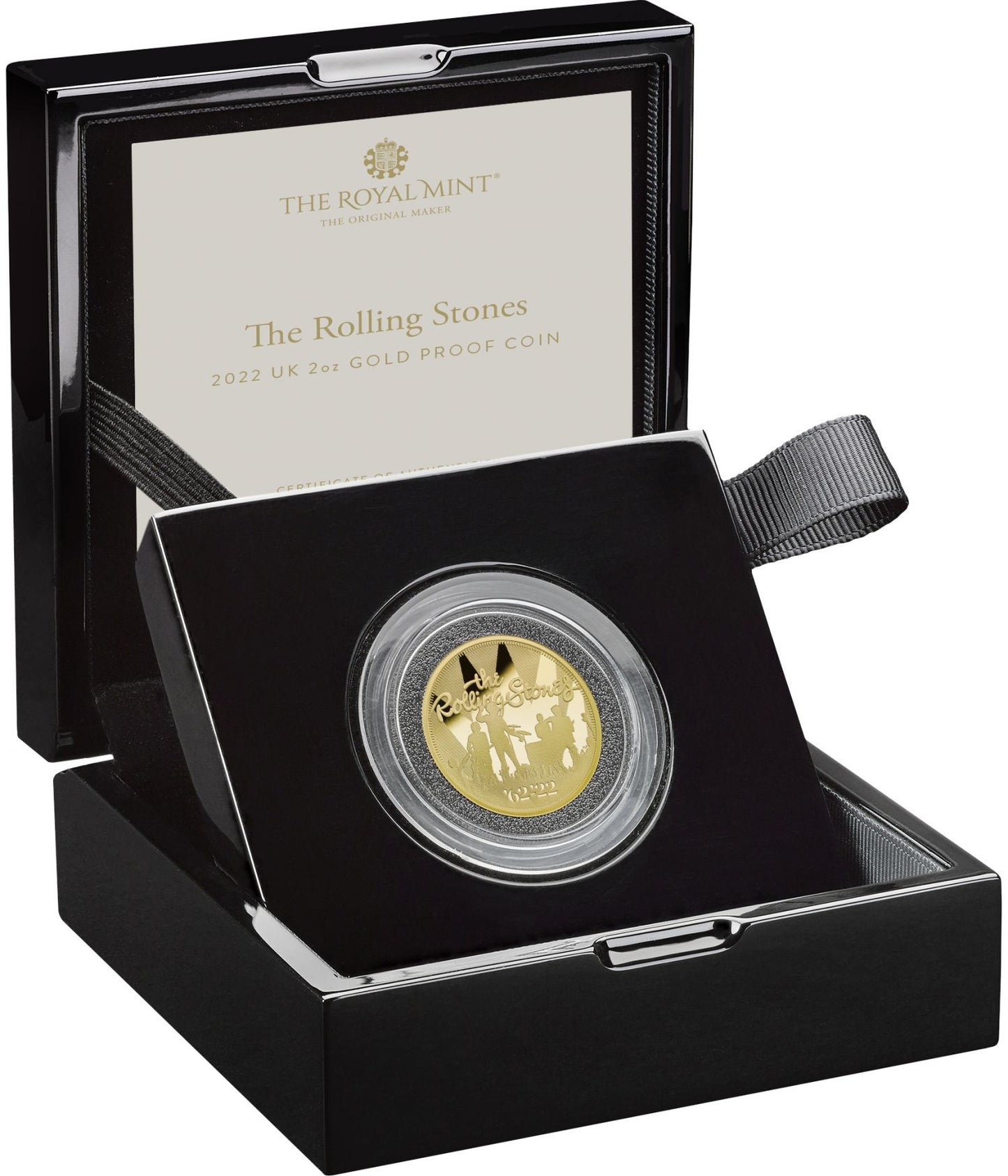 Elizabeth II 2022 gold proof 2oz The Rolling Stones