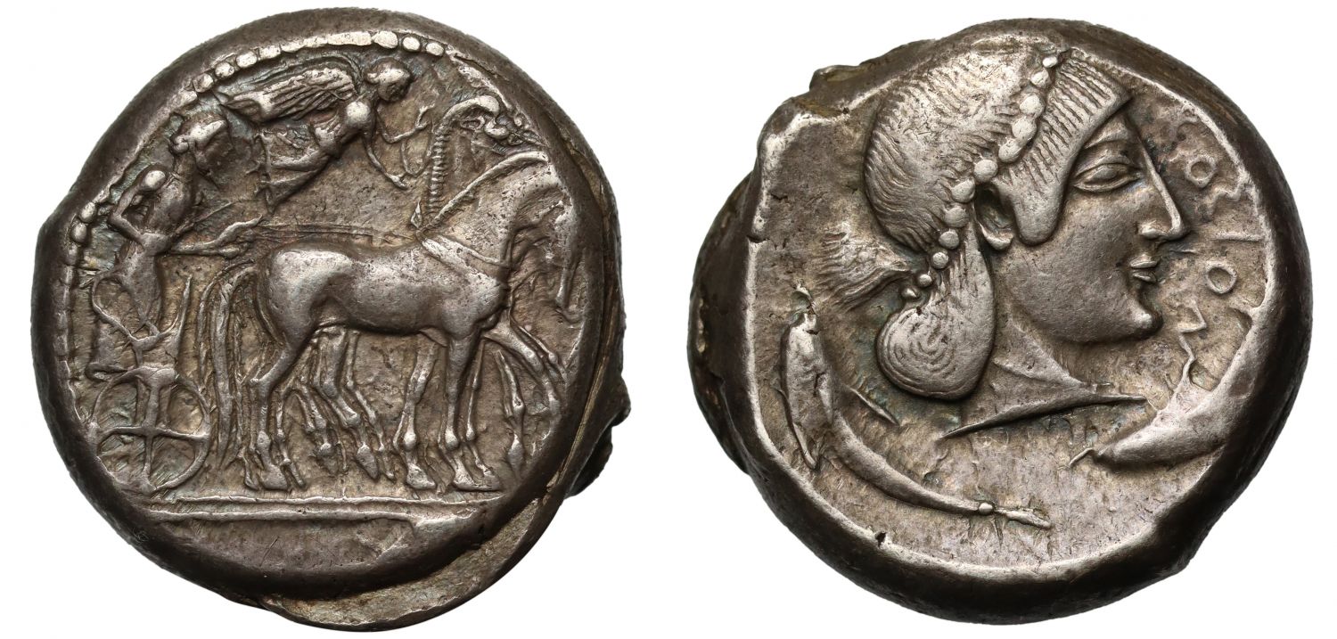 Syracuse, Silver Tetradrachm.