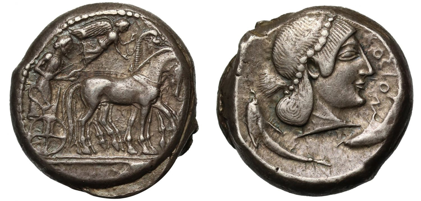 Syracuse, Silver Tetradrachm.