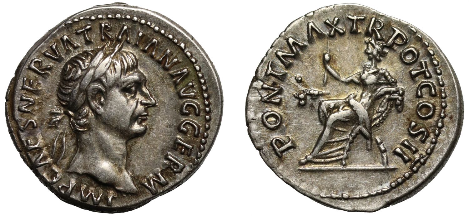 Trajan, silver Denarius.