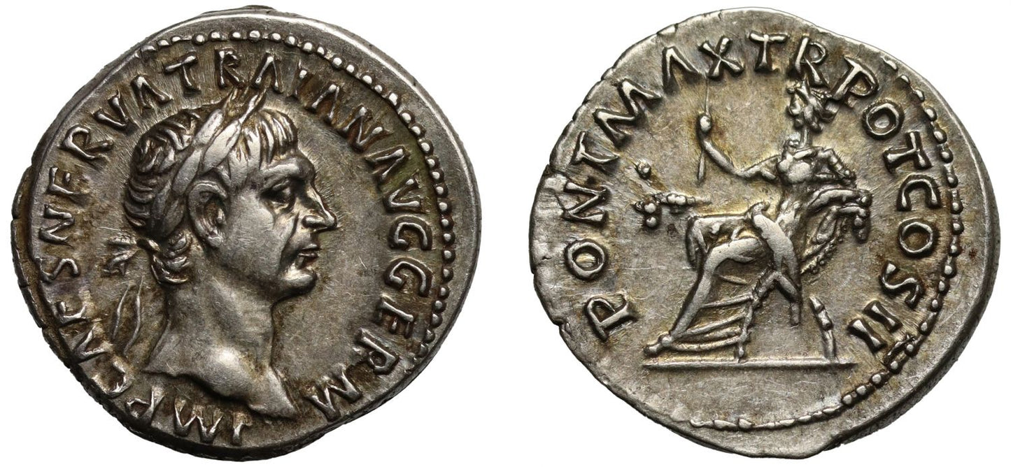 Trajan, silver Denarius.